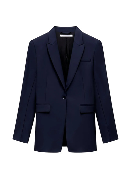  Another Tomorrow Blazer Con Bottone Singolo - Blu 
