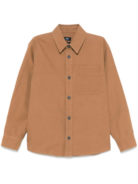  A.p.c. Camicia Basile - Marrone 