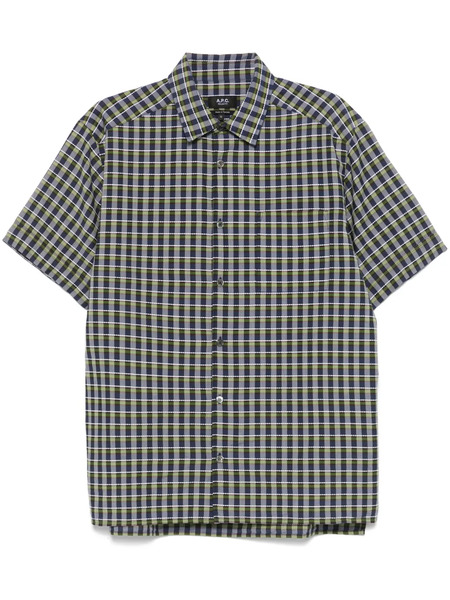  A.p.c. Camicia Ross - Blu 