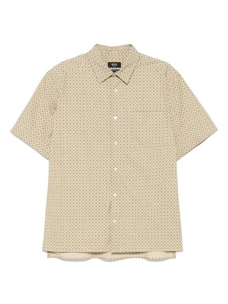  A.p.c. Camicia Ross - Grigio 