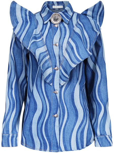  Area Camicia Denim - Blu 