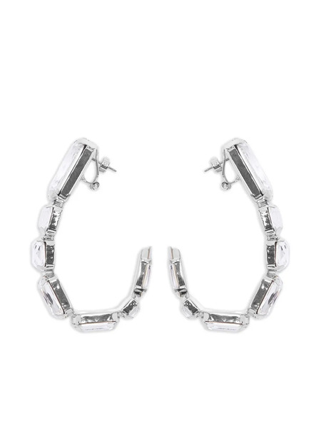  Area Orecchini Con Cristalli - Argento 