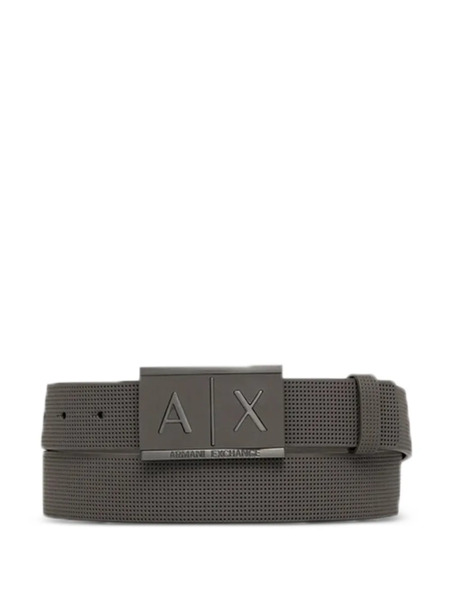  Armani Exchange Cintura Con Logo - Grigio 
