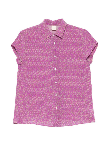  Aspesi Camicia A Fiori - Viola 