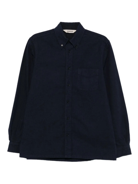  Aspesi Camicia Button-down - Blu 