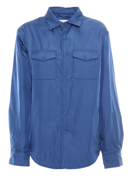  Aspesi Camicia Con Tasche - Blu 