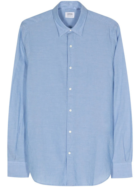  Aspesi Camicia Reduced Ii - Blu 