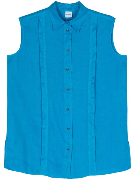  Aspesi Camicia Smanicata - Blu 