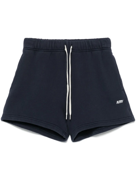  Autry Shorts Con Ricamo - Blu 