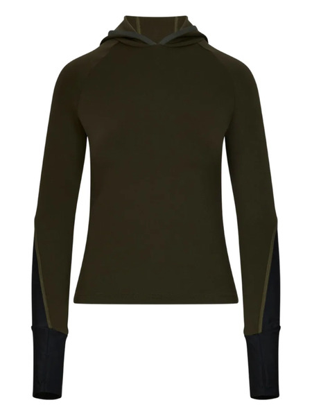  Aztech Mountain Felpa Con Cappuccio - Verde 