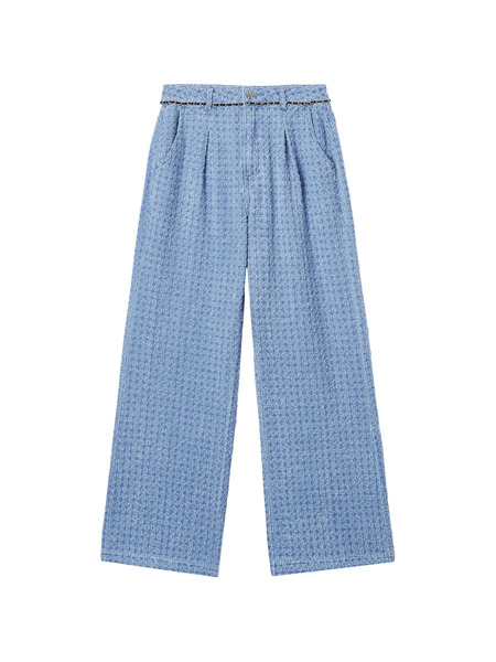  B+ab Pantaloni Con Pieghe - Blu 
