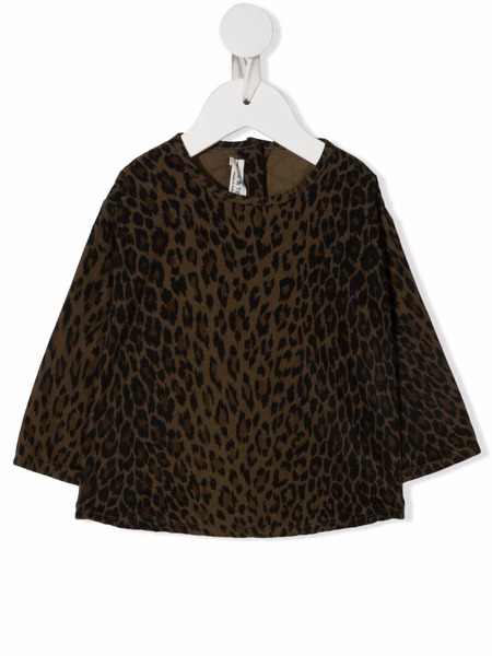  Babe And Tess Blusa Con Stampa - Marrone 