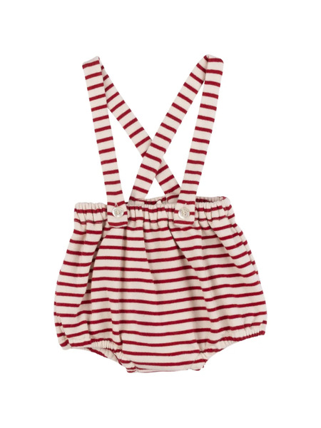  Babe & Tess Pantaloncini A Righe - Rosso 