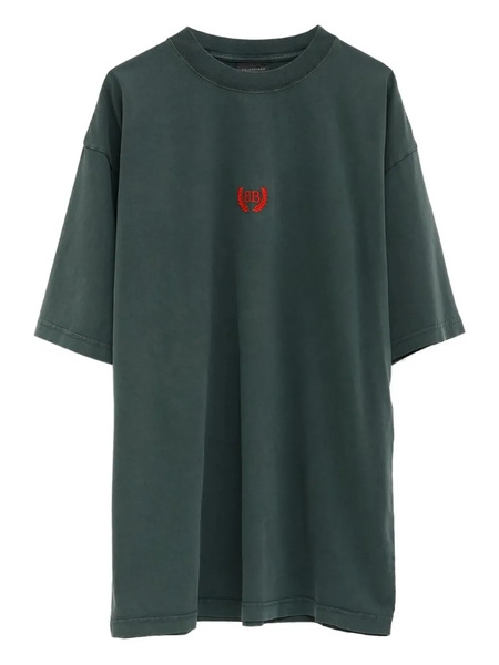  Balenciaga T-shirt Con Logo - Verde 