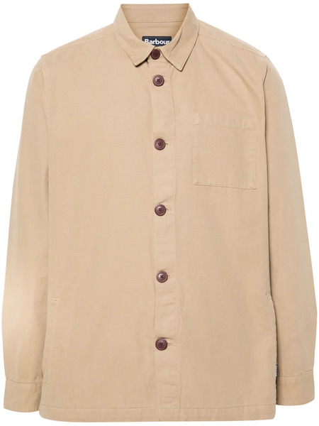  Barbour Camicia A Maniche Lunghe - Marrone 