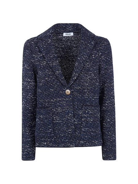 Base Giacca Con Bottoni - Blu 