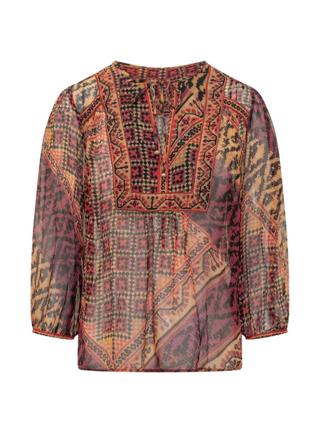  Ba&sh Blusa Odetta Con Stampa - Rosso 