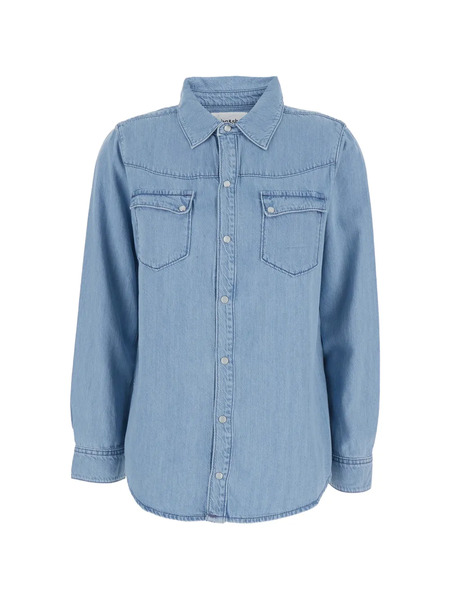  Ba&sh Camicia Denim Adali - Blu 