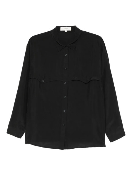  Ba&sh Camicia In Seta - Nero 
