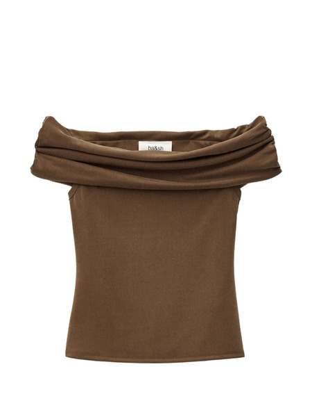  Ba&sh Top Bene Con Spalle Scoperte - Marrone 
