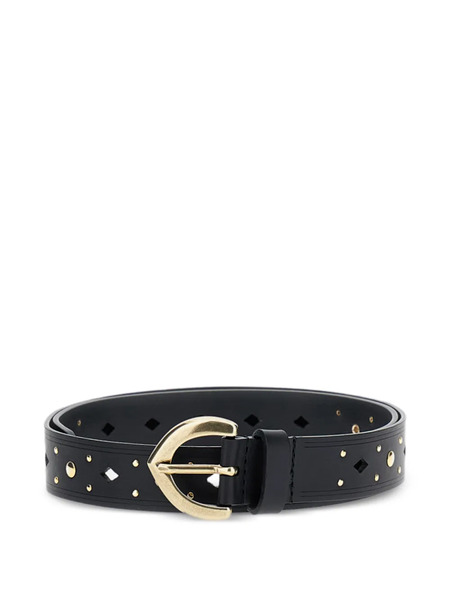  Bax Lab Cintura Con Borchie - Nero 