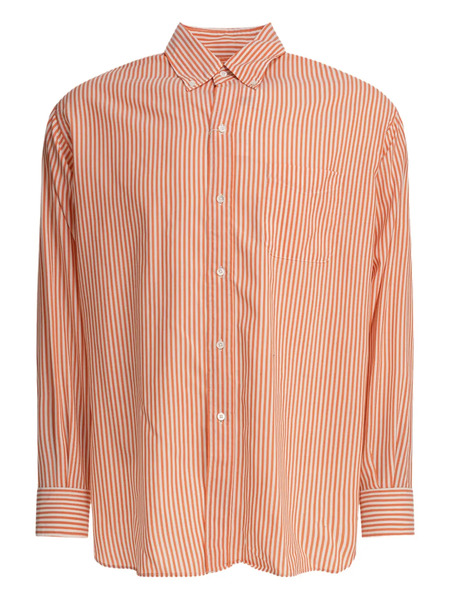  Beams Plus Camicia A Righe - Arancione 