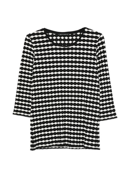  Betty Barclay T-shirt A Righe - Nero 