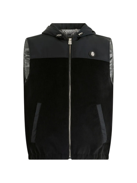  Billionaire Gilet Con Cappuccio - Nero 