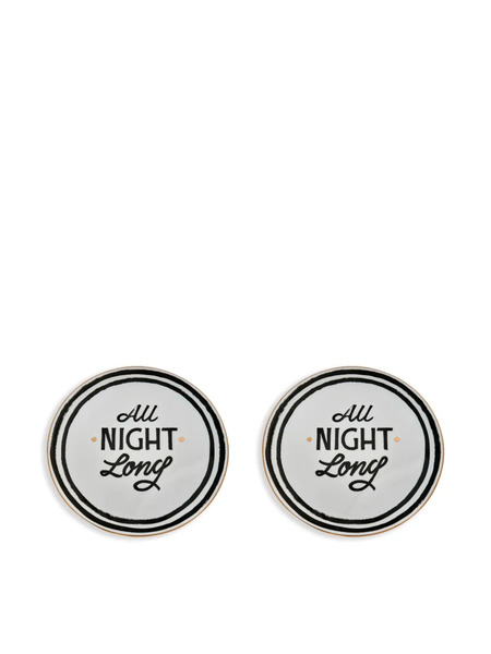  Bitossi Home Set Piatti Pizza All Night (32cm) - Bianco 