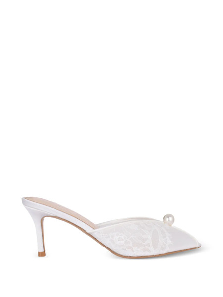  Black Suede Studio Sandali Debby - Bianco 
