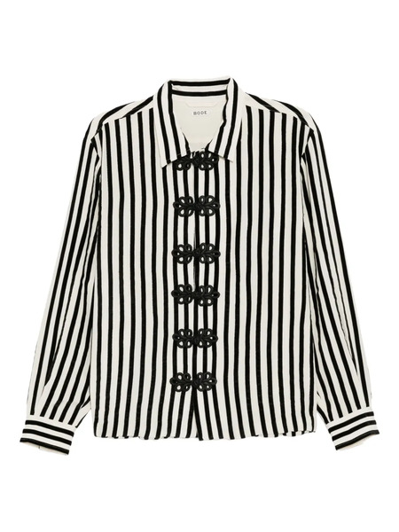  Bode Camicia Banister - Bianco 