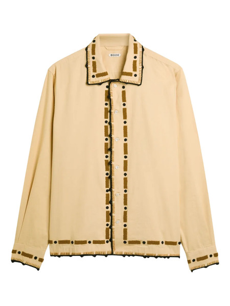  Bode Camicia Con Perline - Toni Neutri 