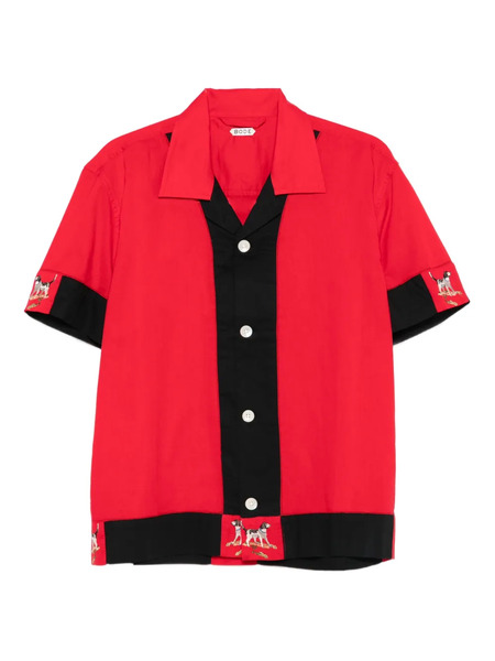  Bode Camicia Con Stampa - Rosso 