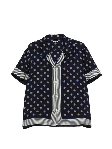  Bode Camicia Foyer Diamond - Blu 