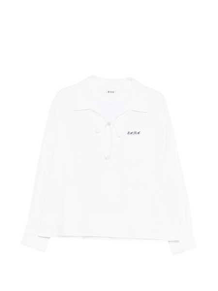  Bode Camicia Maze - Bianco 