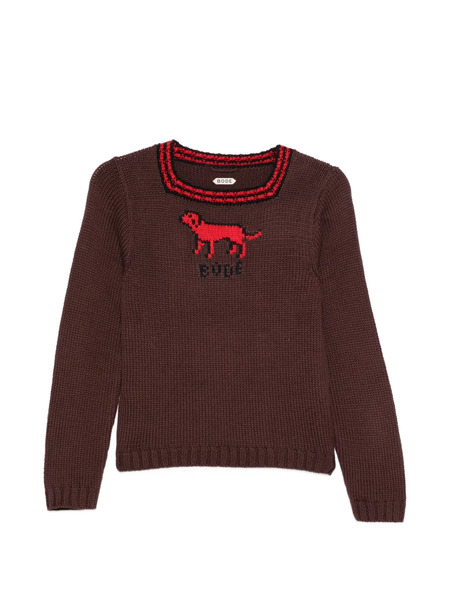  Bode Maglione Lapdog - Marrone 