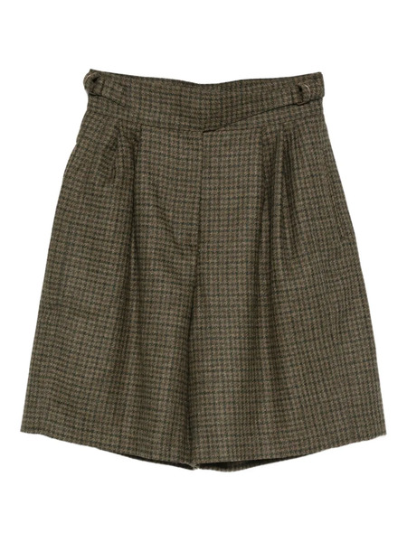  Bode Shorts Morris In Pied-de-poule - Marrone 