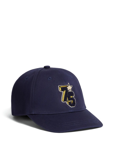  Bonpoint Cappello Da Baseball Arnold Con Logo Ricamato - Blu 