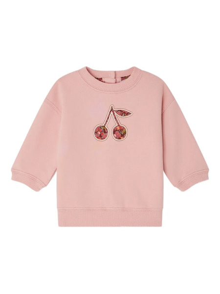  Bonpoint Felpa Dahlia A Fiori - Rosa 