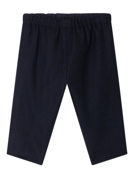  Bonpoint Pantaloni Dandy Con Vita Elasticizzata - Blu 
