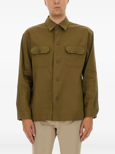  Boss Camicia Con Tasche - Verde 