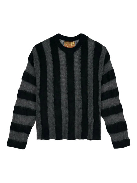  Brain Dead Maglione Fuzzy Threadbare - Nero 