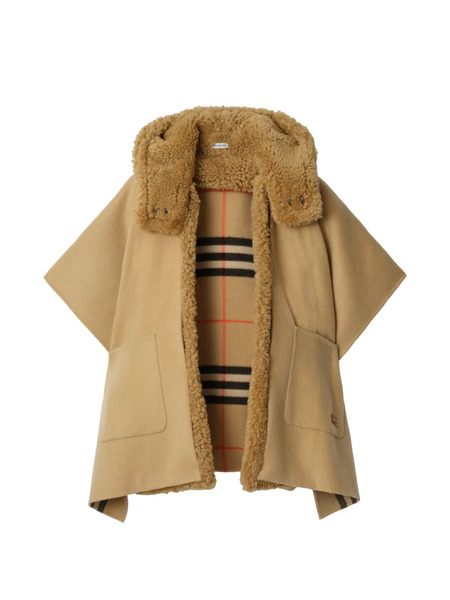  Burberry Mantella Reversibile - Toni Neutri 