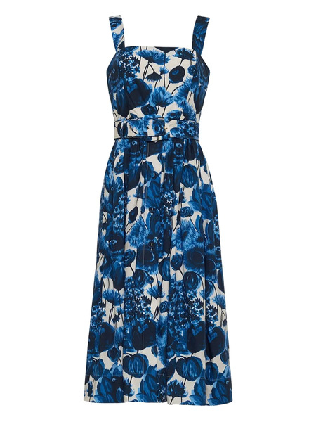  Cara Cara Abito Midi Candace - Blu 