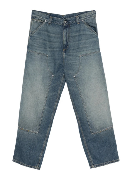  Carhartt Wip Jeans Con Inserti - Blu 