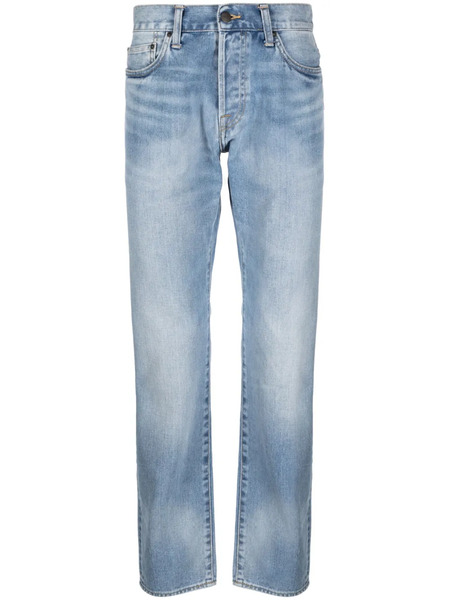  Carhartt Wip Jeans Dritti Klondike - Blu 