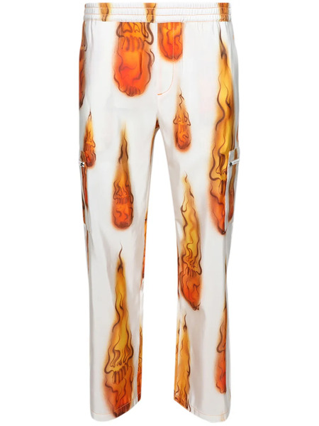  Casella Meyer Pantaloni Spirit Drops - Bianco 