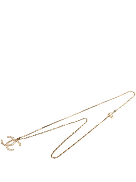  Chanel Pre-owned Collana Con Pendente Cc 2018 - Oro 