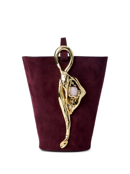  Chloé Clutch Con Manico - Rosso 