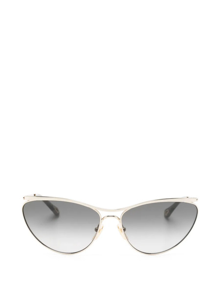  Chloé Eyewear Cat-eye-frame Sunglasses - Oro 